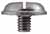 Tumbler screw, .50" diameter head, 6-40 thread